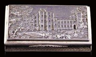 Antique Silver Snuff Box