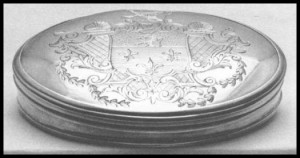 Early American Silver Snuff Box