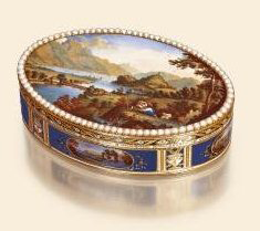 Swiss snuffbox by Jean-Louis Richter