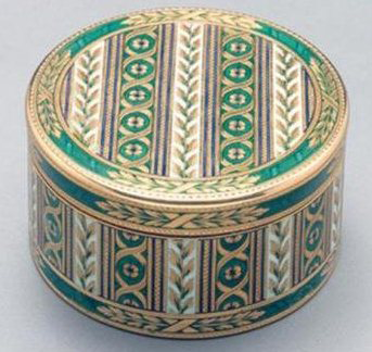 French snuffbox by Jean-Marie Tiron