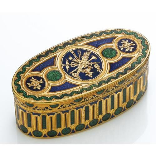 French snuffbox by Pierre-Andre Barbier