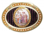 Russian snuffbox by Johann Gottlieb Schraff