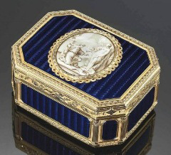 French snuffbox by Phillipe Bourlier