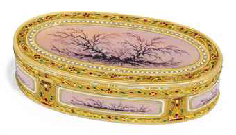 French snuffbox by Charles-Alexandre Bouillerot